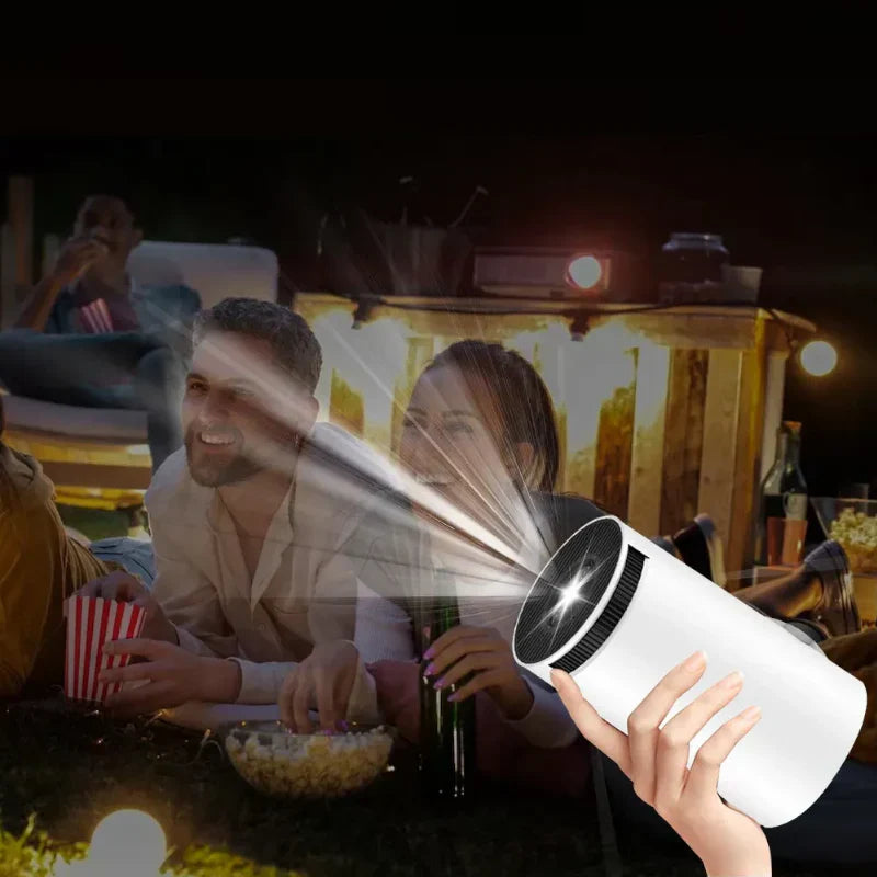 Projetor Portátil HY320 Pro 4K - Promoção de Agosto